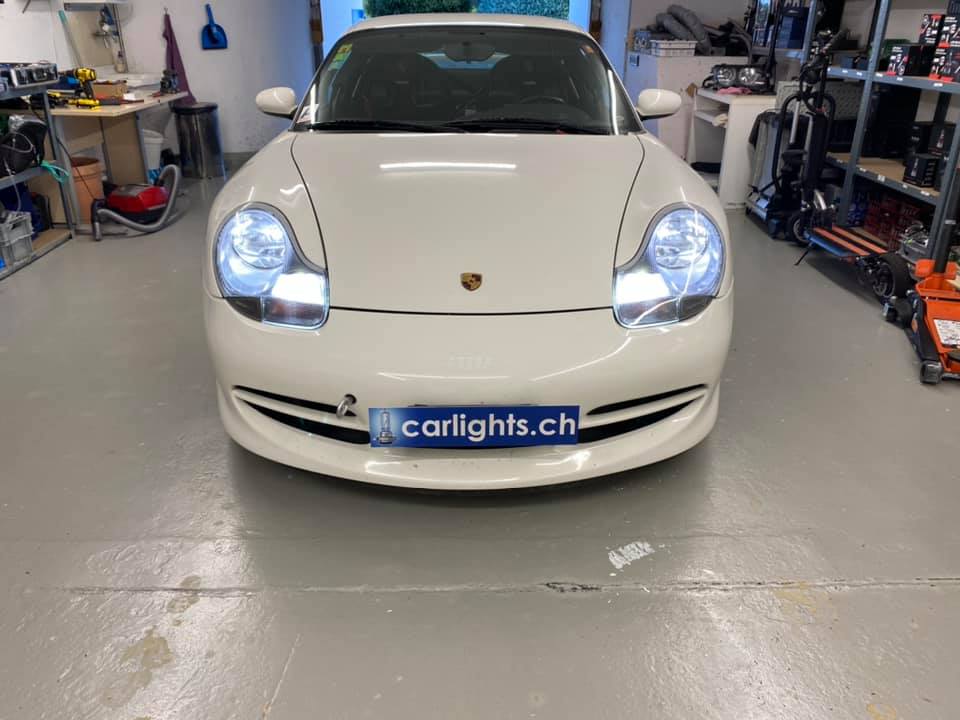 PORSCHE 911 (996) GT3 1999-2005 LED upgrade set with bi-xenon headlights