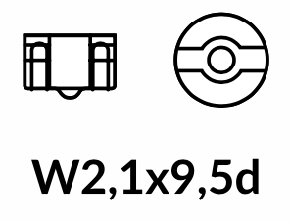 WY5W LED CANbus side indicator rAmber Swiss Made- 2pcs.