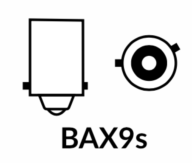 Luce di parcheggio LED Luce di parcheggio H6W 12V 2,2W -Canbus bianco 6000K