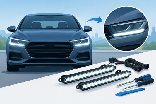 LED-Tagfahrlicht am Auto nachrüsten: So geht's