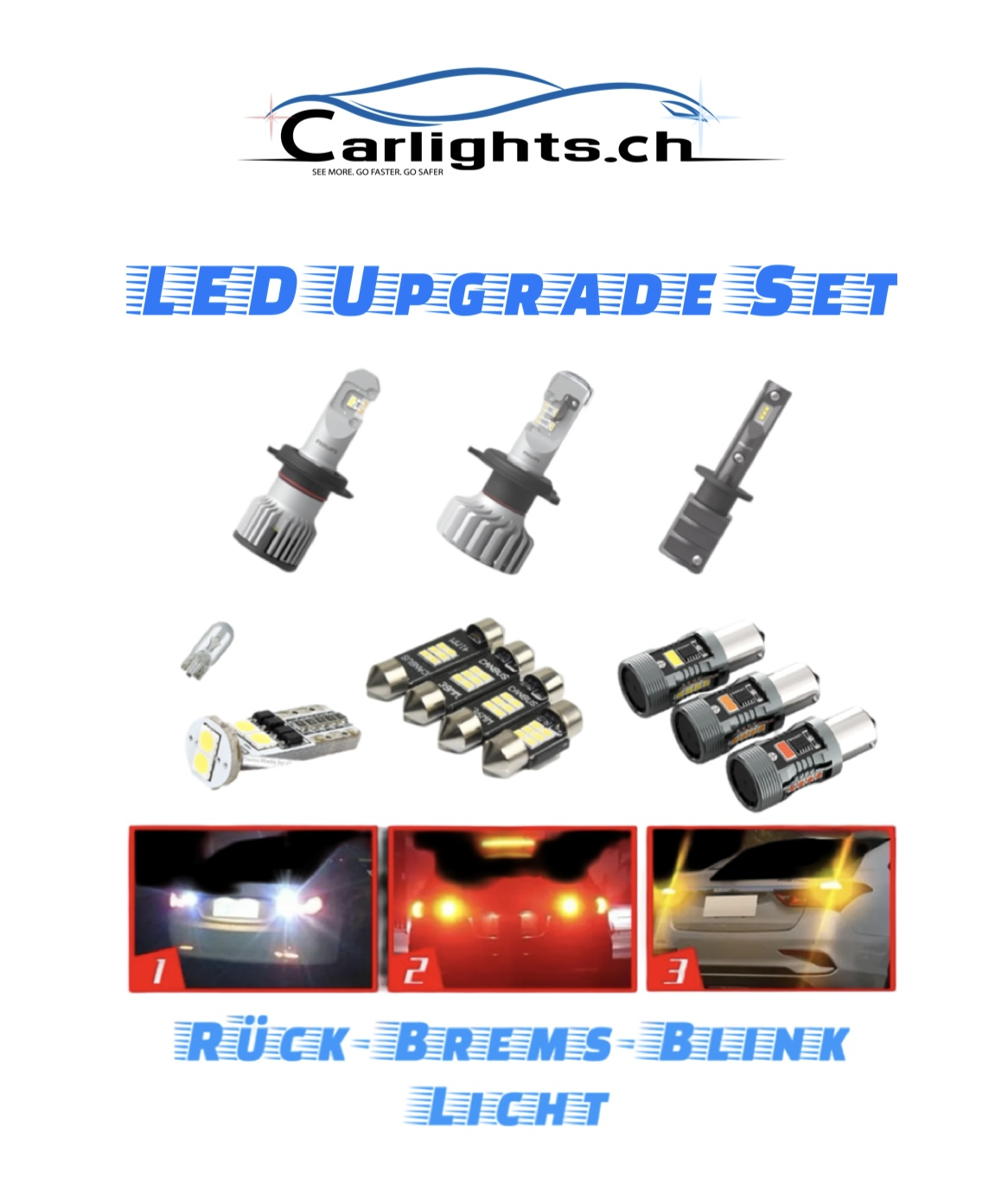 LED Upgrade Komplett Set für dein Auto