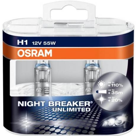 H1 OSRAM NIGHT BREAKER® Unlimited 2 Stk.