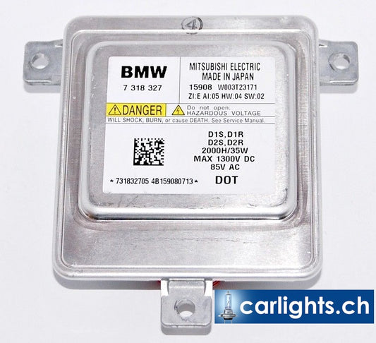 BMW 5 F07 GT 2009-2013  MITSUBISHI ELECTRIC D1S BMW 7318327 XENON SCHEINWERFER STEUERGERÄT W003T23171 Art.6