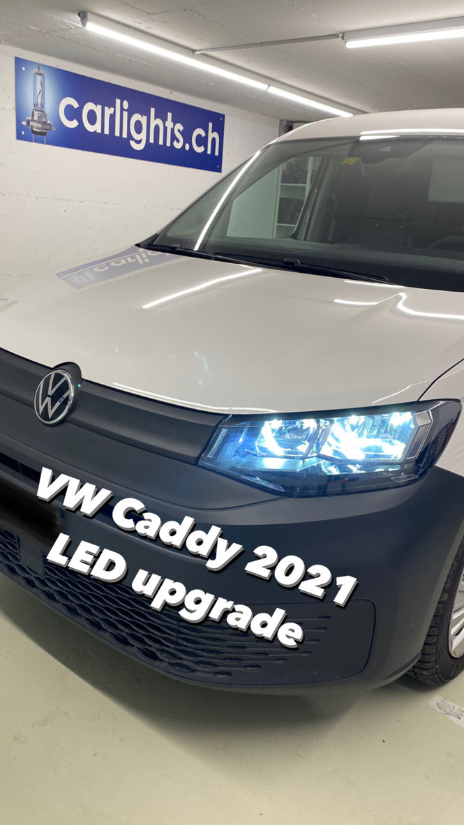 VW Caddy 4 (SA) 2016-2020 Set completo di aggiornamento LED con fari singoli