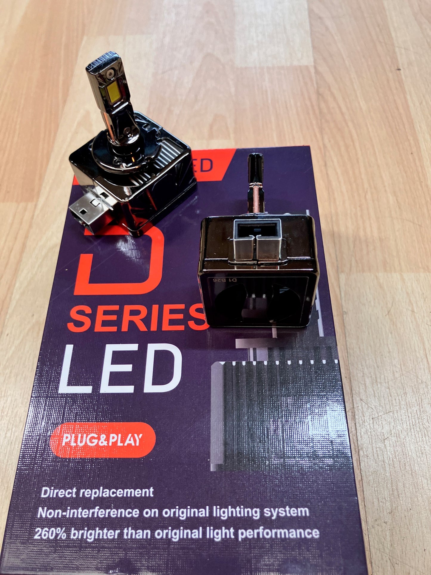 D1S LED D Serie canbus 8000LM 280% mehr Licht wie Xenon- 2 Stk.