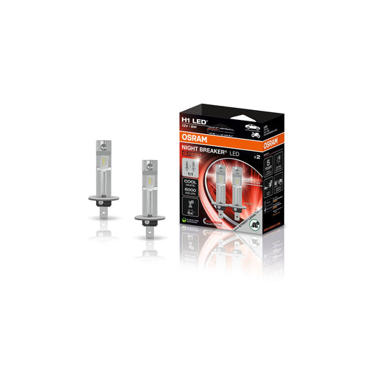 H1 LED Philips Ultinon Pro6000 Boost 5800K +300% avec homologation routière 12V- 1 kit