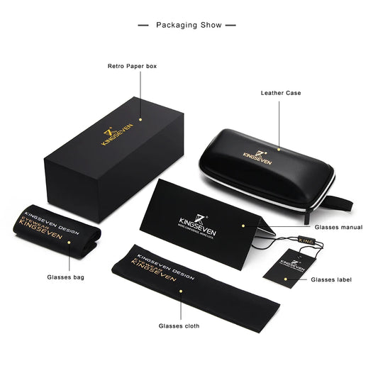 Kingseven polarisé uv400 lunettes de soleil pour femmes de haute qualité en acier inoxydable Lunettes de soleil pour femmes design élégant lunettes de mode