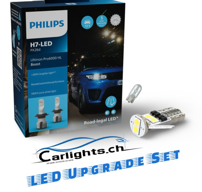 Audi A3 8P, 8PA Sportback LED Upgrade Set Abblendlicht, Standlicht