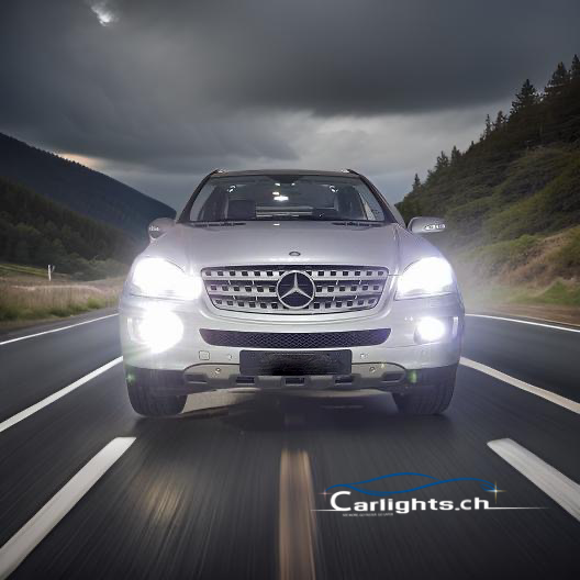 MERCEDES M-Klasse (W164) Facelift 2005-2011 LED Upgrade-Set mit Halogen-Scheinwerfer