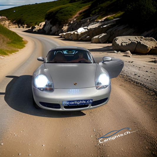 PORSCHE Boxster (986) 1999-2002  LED Upgrade-Set mit Bi-Xenon-Scheinwerfer  carlights
