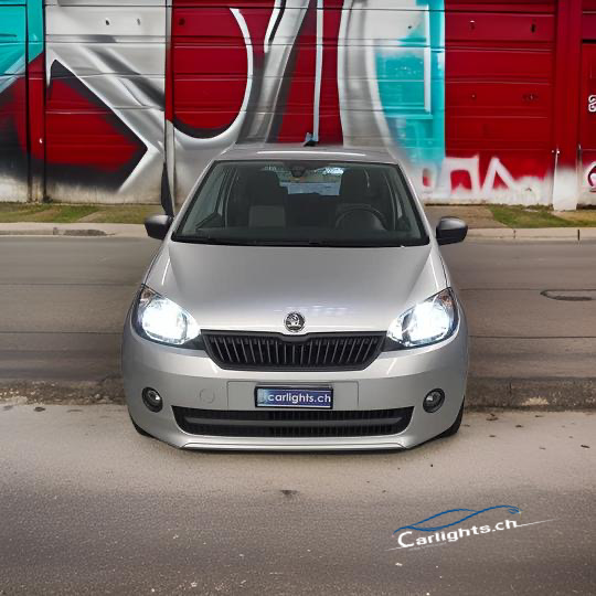 SKODA Citigo  AA, AAE, AAN  2011 bis 2017  LED Upgrade-Set mit Einfachscheinwerfer carlights
