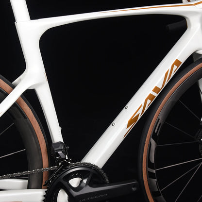 SAVA Dream Maker Full Carbon Fiber Bike Strap SHIMAN0 Di2 8170 24 Speed Hydraulic Disc Brake High End Race Class Road Bike