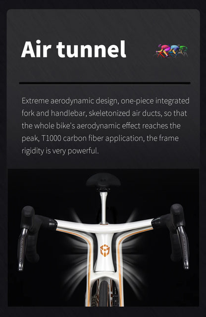 SAVA Dream Maker Full Carbon Fiber Bike Strap SHIMAN0 Di2 8170 24 Speed Hydraulic Disc Brake High End Race Class Road Bike