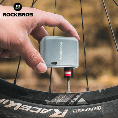 Rockbros Mini Bike Pump With Battery