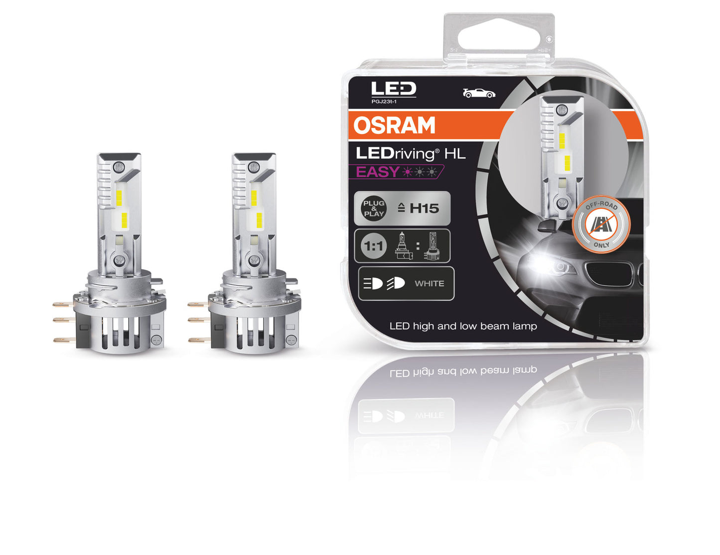 H15 LEDriving® HL EASY OSRAM 1 Set