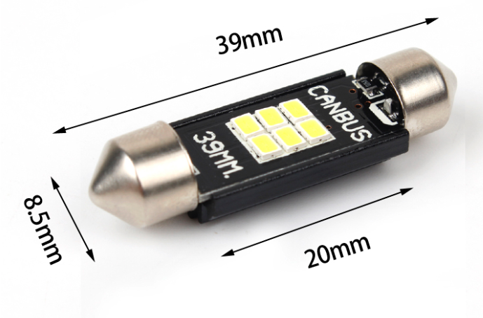 39mm LED Soffitte Performance LED 300LM CANBUS 1 Stk.