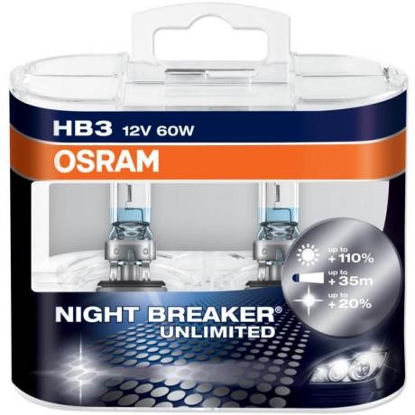 HB3 OSRAM NIGHT BREAKER® Unlimited 2 Stk.