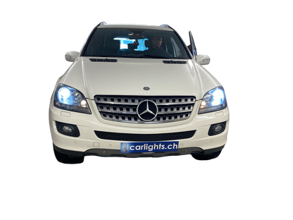 MERCEDES M-Klasse (W164). Facelift 2005-2011 LED Upgrade-Set mit Bi-Xenon-Scheinwerfer